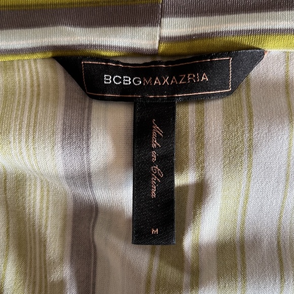 BCBGMAXAZRIA Shirt Size Medium M - Picture 7 of 9